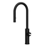 Rohl EC65D1MB - Eclissi™ Pull-Down Bar/Food Prep Kitchen Faucet With C-Spout - Less Handle