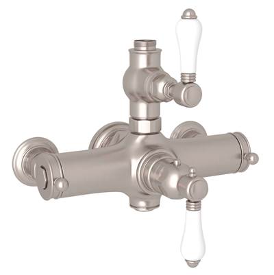 Rohl A4917LPSTN - Exposed Therm Valve With Volume and Temperature Control