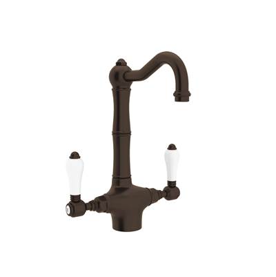 Rohl A1680LPTCB-2 - Acqui® Two Handle Bar/Food Prep Kitchen Faucet
