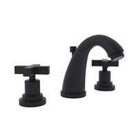 Rohl A1208XMMB-2 - Lombardia® Widespread Lavatory Faucet With C-Spout