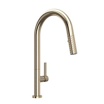 Rohl TE55D1LMSTN - Tenerife™ Pull-Down Kitchen Faucet With C-Spout