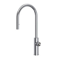 Rohl EC55D1APC - Eclissi™ Pull-Down Kitchen Faucet With C-Spout - Less Handle