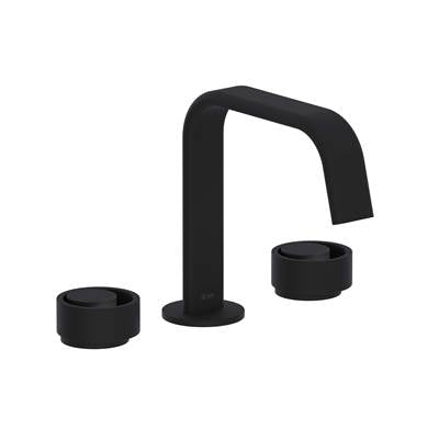 Rohl EC09D3IWMB - Eclissi™ Widespread Lavatory Faucet With U-Spout