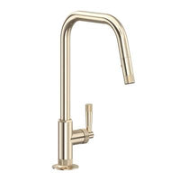 Rohl MB7956LMSTN - Graceline® Pull-Down Kitchen Faucet With U-Spout