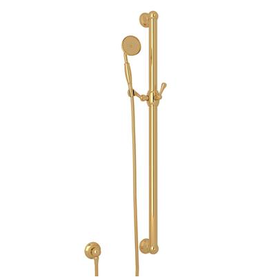 Rohl 1272EIB - Handshower Set With 39" Grab Bar and Single Function Handshower