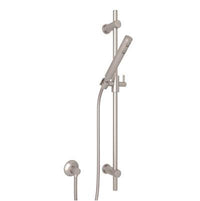Rohl 1600STN - Handshower Set With 30" Slide Bar and Single Function Handshower