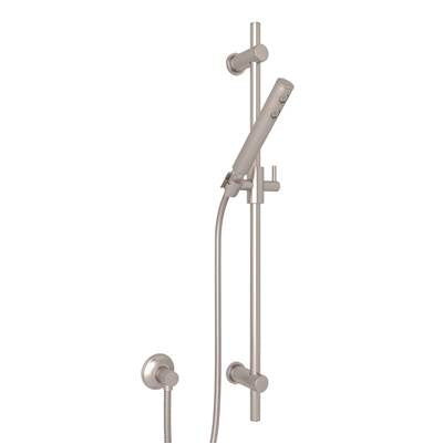 Rohl 1600STN - Handshower Set With 30" Slide Bar and Single Function Handshower