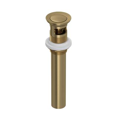 Rohl 0127DOFAG - Lavatory Push Drain With Overflow