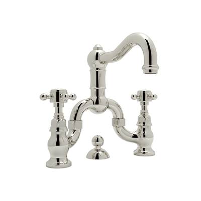 Rohl A1419XMPN-2 - Acqui® Bridge Lavatory Faucet
