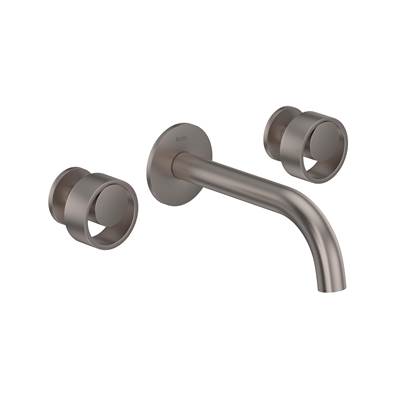Rohl EC08W3IWSTN - Eclissi™ Wall Mount Lavatory Faucet Trim With C-Spout