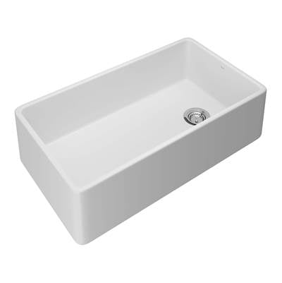 Rohl AL3620AF100 - Allia™ 36" Fireclay Single Bowl Farmhouse Apron Front Kitchen Sink