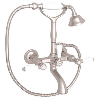 Rohl A1401LPSTN - Exposed Wall Mount Tub Filler