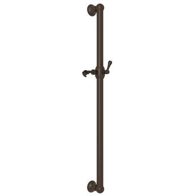 Rohl 1270TCB - 36" Grab Bar With Sliding Handshower Holder