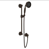 Rohl 1311TCB - Handshower Set With 22" Slide Bar and 3-Function Handshower