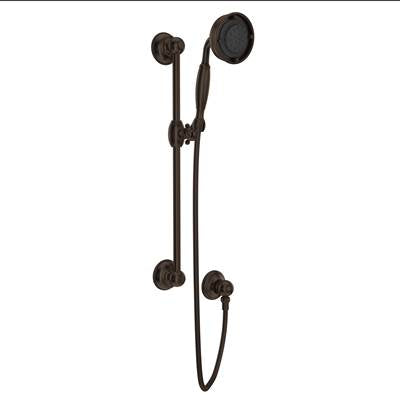 Rohl 1311TCB - Handshower Set With 22" Slide Bar and 3-Function Handshower