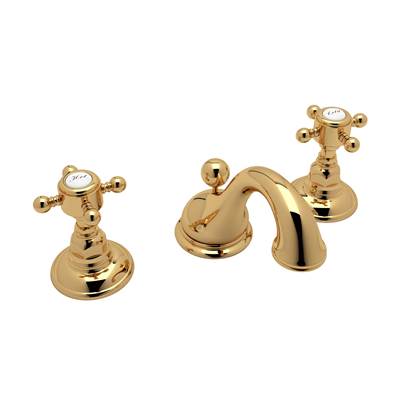 Rohl A1408XMIB-2 - Acqui® Widespread Lavatory Faucet With Low Spout