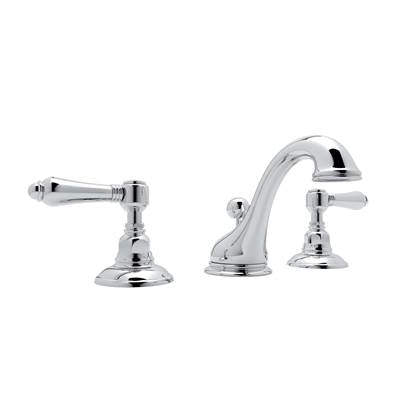 Rohl A1408LMAPC-2 - Acqui® Widespread Lavatory Faucet With Low Spout