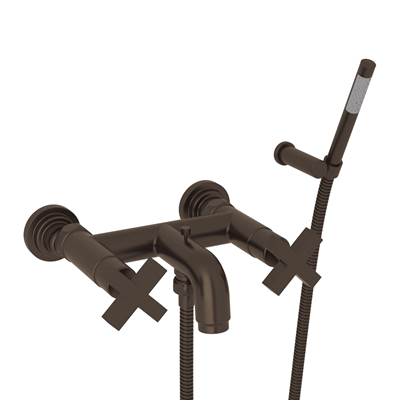 Rohl A2202XMTCB - Lombardia® Exposed Wall Mount Tub Filler