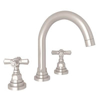 Rohl A2328XMSTN-2 - San Giovanni™ Widespread Lavatory Faucet With C-Spout