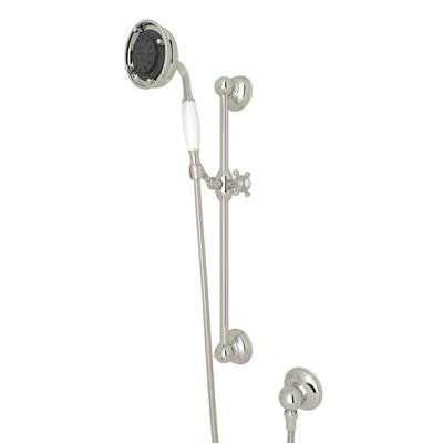Rohl 1310PN - Handshower Set With 22" Slide Bar and 3-Function Handshower