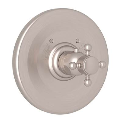 Rohl A4914XMSTN - 3/4" Thermostatic Trim Without Volume Control