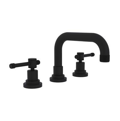 Rohl A3318ILMB-2 - Campo™ Widespread Lavatory Faucet With U-Spout