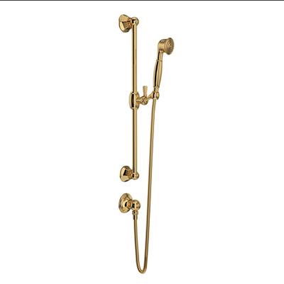 Rohl 1330IB - Handshower Set With 24" Slide Bar and Single Function Handshower
