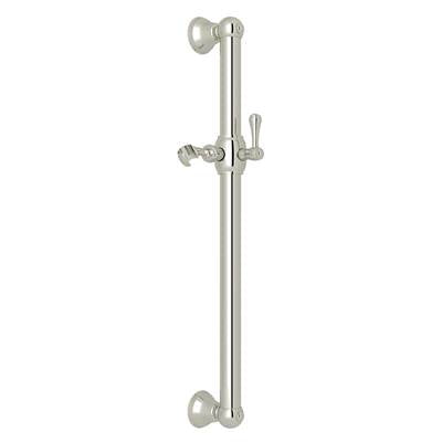 Rohl 1271PN - 24" Grab Bar With Sliding Handshower Holder