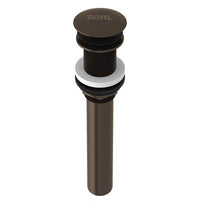 Rohl 5445TCB - Lavatory Push Drain Without Overflow