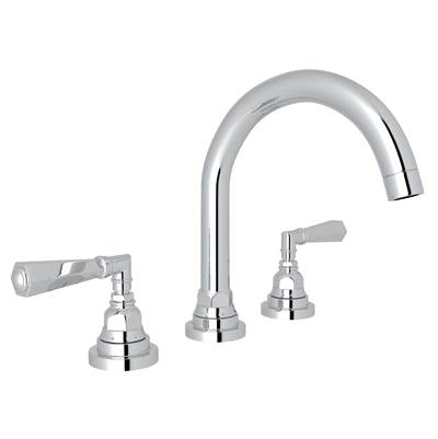 Rohl A2328LMAPC-2 - San Giovanni™ Widespread Lavatory Faucet With C-Spout