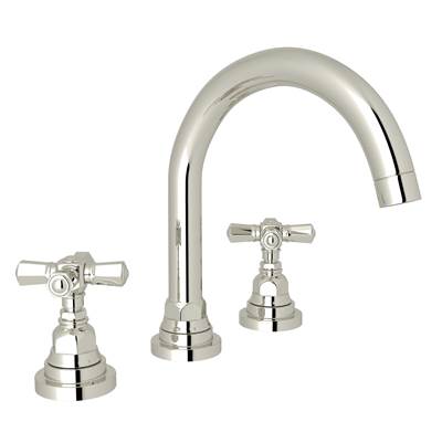 Rohl A2328XMPN-2 - San Giovanni™ Widespread Lavatory Faucet With C-Spout