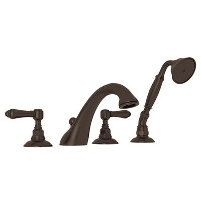 Rohl A1464LMTCB - Acqui® 4-Hole Deck Mount Tub Filler