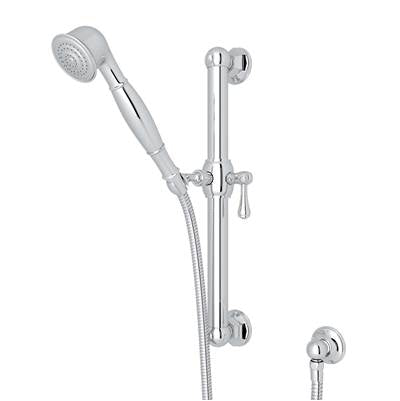 Rohl 1282APC - Handshower Set With 24" Grab Bar and Single Function Handshower