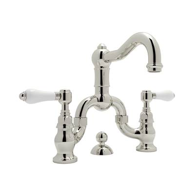 Rohl A1419LPPN-2 - Acqui® Bridge Lavatory Faucet