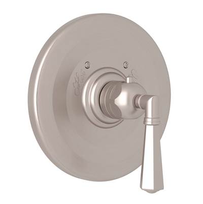 Rohl A4814LMSTN - Palladian® 3/4" Thermostatic Trim Without Volume Control