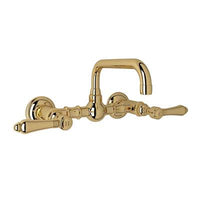 Rohl A1423LMIB-2 - Acqui® Wall Mount Bridge Lavatory Faucet With U-Spout