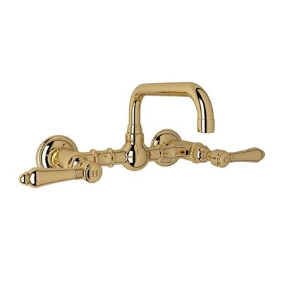 Rohl A1423LMIB-2 - Acqui® Wall Mount Bridge Lavatory Faucet With U-Spout