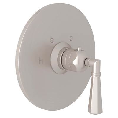 Rohl A4923LMSTN - San Giovanni™ 3/4" Thermostatic Trim Without Volume Control
