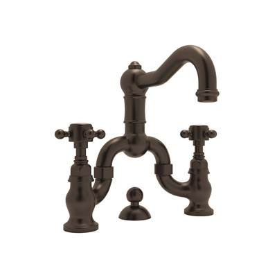 Rohl A1419XMTCB-2 - Acqui® Bridge Lavatory Faucet