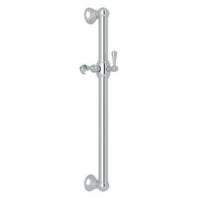 Rohl 1271APC - 24" Grab Bar With Sliding Handshower Holder