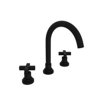 Rohl A2208XMMB-2 - Lombardia® Widespread Lavatory Faucet With C-Spout