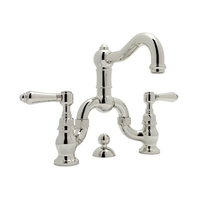 Rohl A1419LMPN-2 - Acqui® Bridge Lavatory Faucet