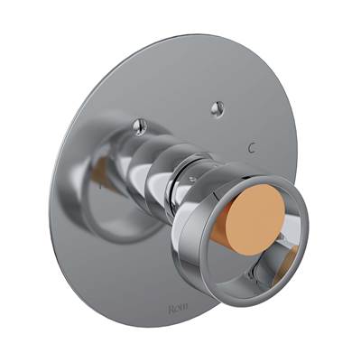 Rohl EC13W1IWPCG - Eclissi™ 3/4" Thermostatic Trim Without Volume Control