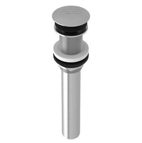 Rohl 5445STN - Lavatory Push Drain Without Overflow
