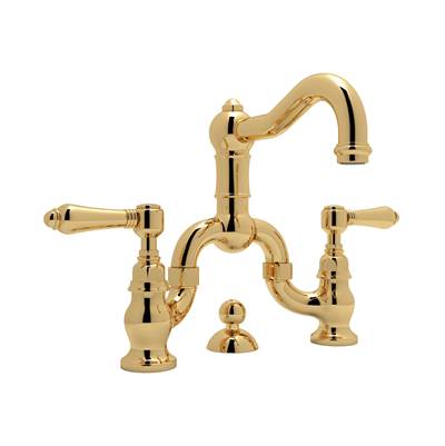 Rohl A1419LMIB-2 - Acqui® Bridge Lavatory Faucet