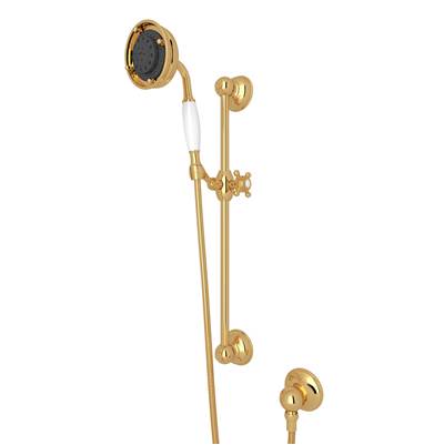 Rohl 1310IB - Handshower Set With 22" Slide Bar and 3-Function Handshower