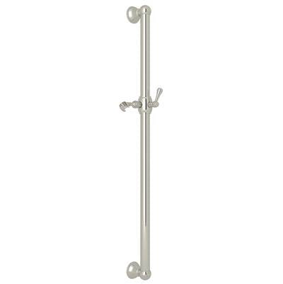 Rohl 1270PN - 36" Grab Bar With Sliding Handshower Holder
