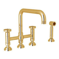 Rohl A3358IWWSIB-2 - Campo™ Bridge Kitchen Faucet With Side Spray