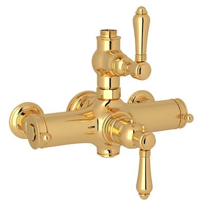 Rohl A4917LMIB - Exposed Therm Valve With Volume and Temperature Control