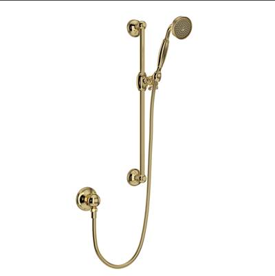 Rohl 1301EULB - Handshower Set With 22" Slide Bar and Single Function Handshower